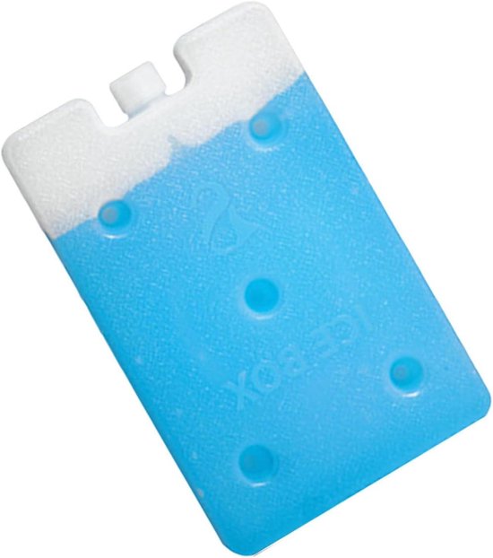 Koelblokken - Koelelementen Vriezer - Koelbox Gebruik - Herbruikbaar Geïsoleerd - 400 ml - Blauw