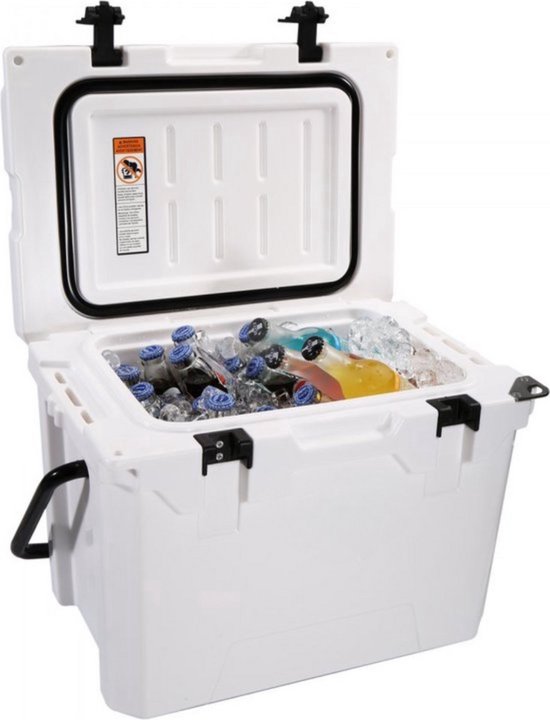 Koelbox 27L - Frigo Vriezer - Isolerend - Koelkast - Elektrische draagbare frigobox - Auto 12/24V - Camping - Tot -20°C van Merkloos