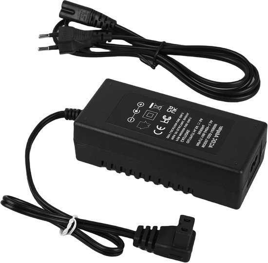 Koelbox Adapter - Stroomkabel Vervanging - Mobiele Koeling - Overspanningsbeveiliging - 300 cm - Zwart van Koelbox.