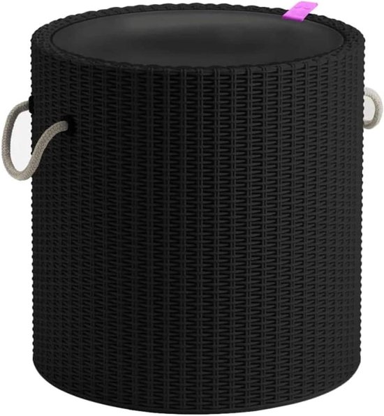Koelbox bijzettafel - Kruk tafel - Dranken koel houden - Dubbelwandige isolatie - 437 cm - Antraciet