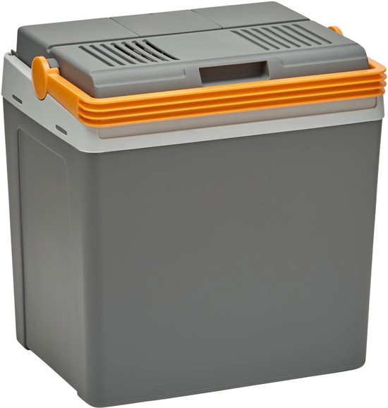 Koelbox - Elektrische Koelbox 12 en 230 Volt - Koeltas Auto - Grijs van Koelbox.