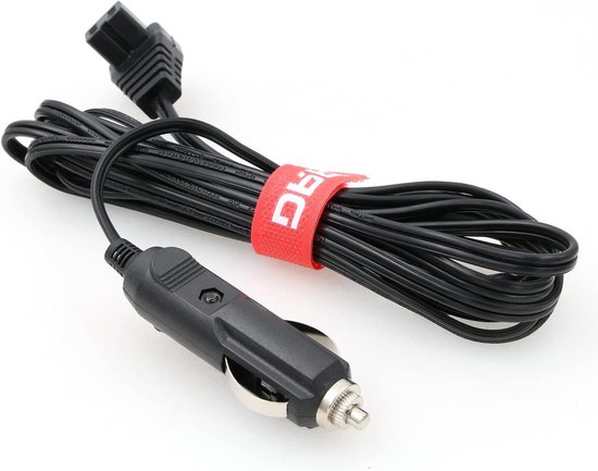 Koelbox Kabel - Voedingskabel Adapter - Reizen Koel Houden - 12V DC Aansluiting - 3 Meter - Zwart van Koelbox.