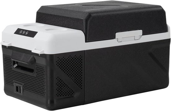 Koelbox - Mini Koelkast - Kamperen Auto - Compressor Koeling - 20 Liter - Zwart