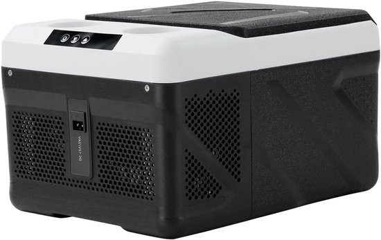 Koelbox - Mini Koelkast - Reizen Kamperen - Compressor Koeling - 9 Liter - Grijs
