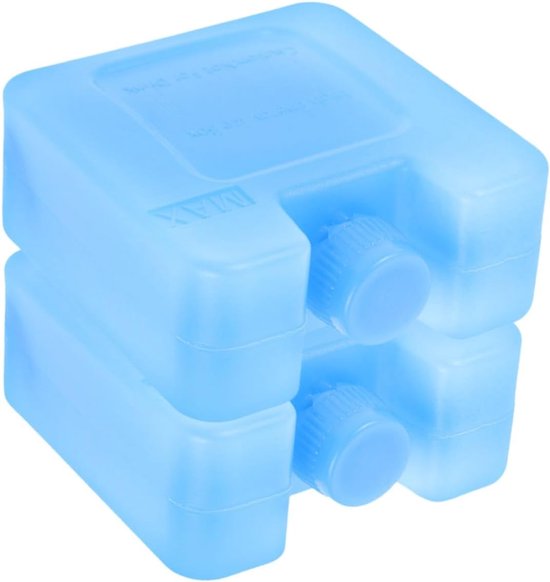Koelbox Set - Diepvriesboxen Herbruikbaar - Lunch Koel Houden - Compact En Lichtgewicht - 3x7x3 cm - Blauw