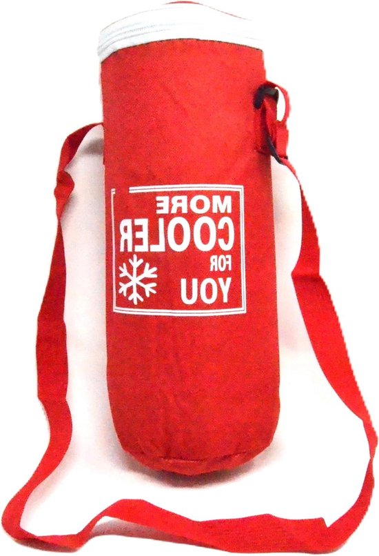 Koelbox Tas - Isolatie Tas - Picknick en Reis - Waterdicht Materiaal - 3 Liter - Rood van Koelbox.