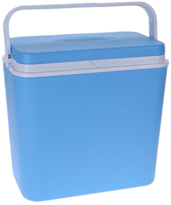 Koelbox van kunststof - 10 liter - Blauw van Merkloos