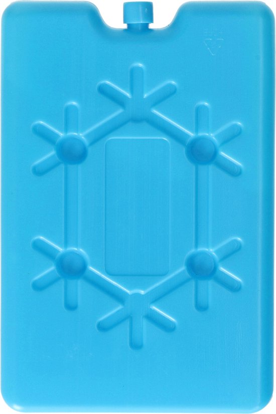Koelelement fel blauw 16 cm van Merkloos