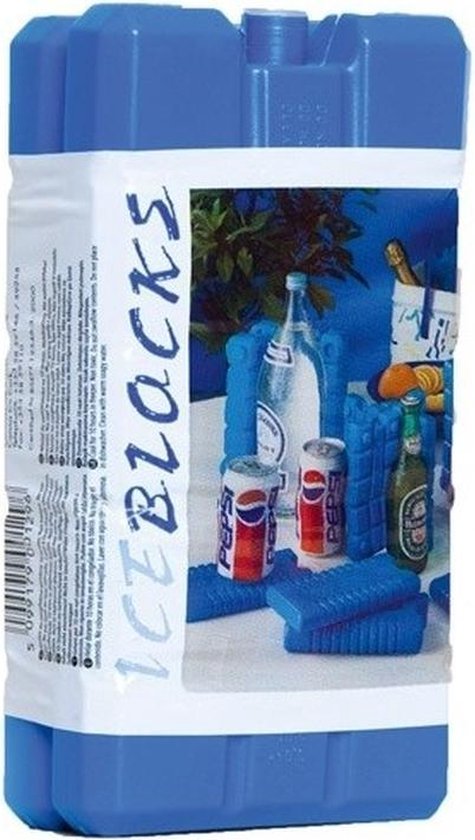 Koelelementen 2 stuks - 8 x 15 cm - 200 gram - Koelblokken/koelelementen voor koeltas/koelbox van KOEL