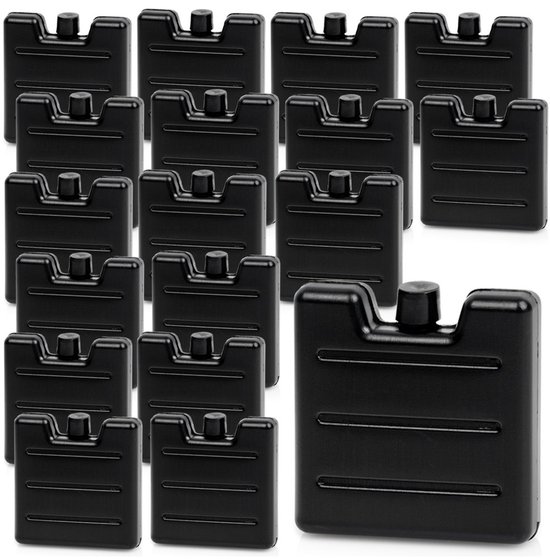 Koelelementen 70 ml 18 stuks - voor Koelbox - Toeristenkoelkast - Koeltas - Koelelement - Icepack - Ice Pack - Coolpack van Telefunken