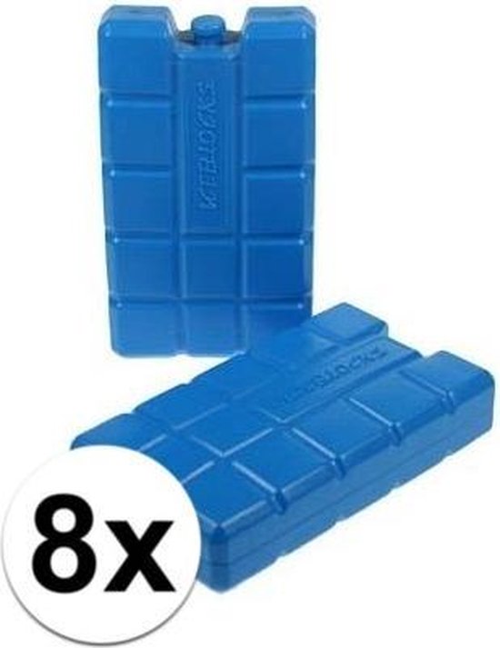 Koelelementen 8x stuks 16 x 9 cm van KOEL