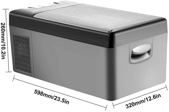 Koelkasten - Mini koelkasten - Minibar - 15L - 12/24V DC - Camping - Camper van Merkloos