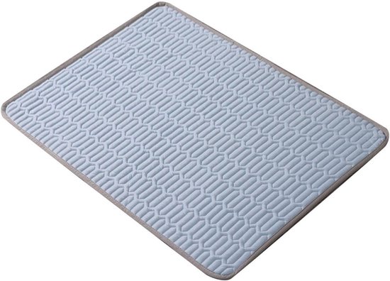 Koelmat Hond - Hondenmat Zomer - Rust en Ontspanning - Ademend Antislip - Medium - Blauw