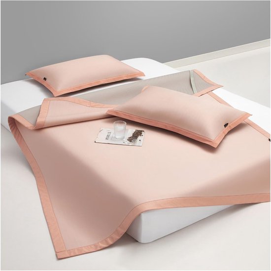Koelmat Matras - Zomerslaapmat - Koel Slapen - Ademend Ontwerp - 2 x 22 m - Roze