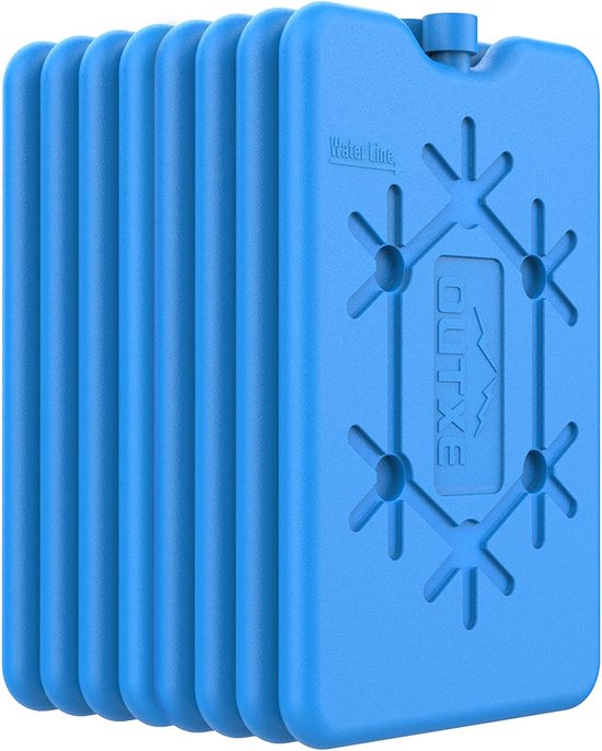 Koelpak 4/8 stuks voor lunch, koeltas en koelbox klein - koelpak voor koeltas - extra dunne & lange koelcapaciteit voor onderweg van KOEL