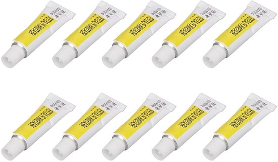 Koelpasta Set - Warmtegeleidende Lijm - Componenten Koelen - Hoge Adhesie - 10 x 5g - Wit