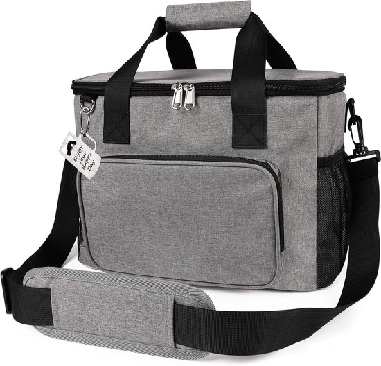 Koeltas 20/30 L, grote koeltassen, opvouwbaar met flesopener, lunchtas, picknicktas, thermische tas voor picknick, strand, werk, reizen, auto van KOEL