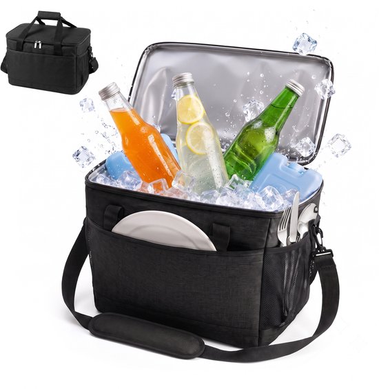 Koeltas - 30 l - zwart