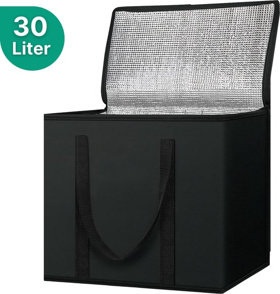 Koeltas - 30 Liter - Stevig Polyester Materiaal - Geïsoleerde Koeltas - Lunchtas - Picknicktas - Koeltas Lunch - Koeltassen - Koelzak