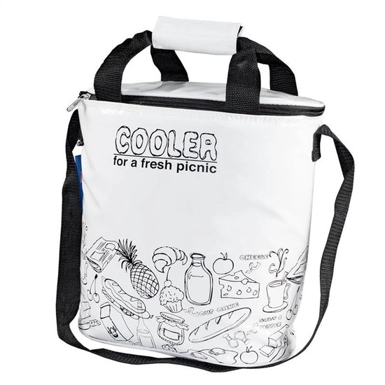 Koeltas, 30x29x14 cm Isoleertas Thermotas, Picknick tas Cooler tas van Merkloos