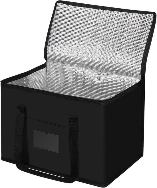 Koeltas 40 Liter - Grote Geïsoleerde Boodschappentas - Opvouwbare Thermotas - Koel- en Vriestas voor Boodschappen, Strand, Camping & Picknick
