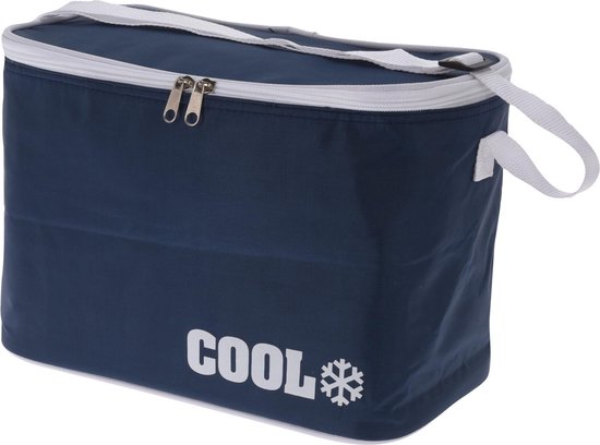 Koeltas 8ltr donker blauw van Merkloos