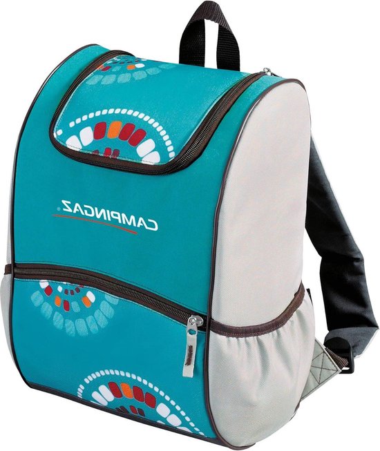 Koeltas Campingaz Koelrugzak Ethnic MiniMaxi 9L waterdichte rugzak met koelvak isolatietas koelt tot 10 uur ideaal voor picknick camping en wandelen met USB-aansluiting. Koeltas van KOEL