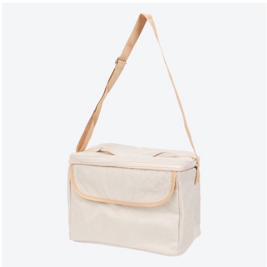 Koeltas Compact - 19 liter - Licht Taupe - Ideaal voor onderweg - Handig meenemen van Merkloos