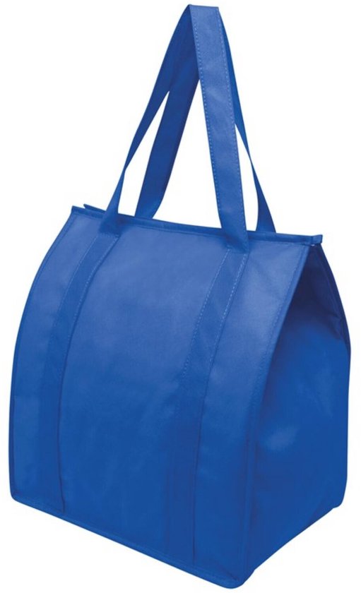 Koeltas Degree - blauw - boodschappen - 23 liter - 35 x 25 x 38 cm - shopper model - lunchtas