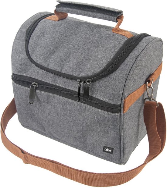 Koeltas Grijs 5,5 l - Lunchtas - Koeltasje - Geïsoleerde - Koelbox van KOEL