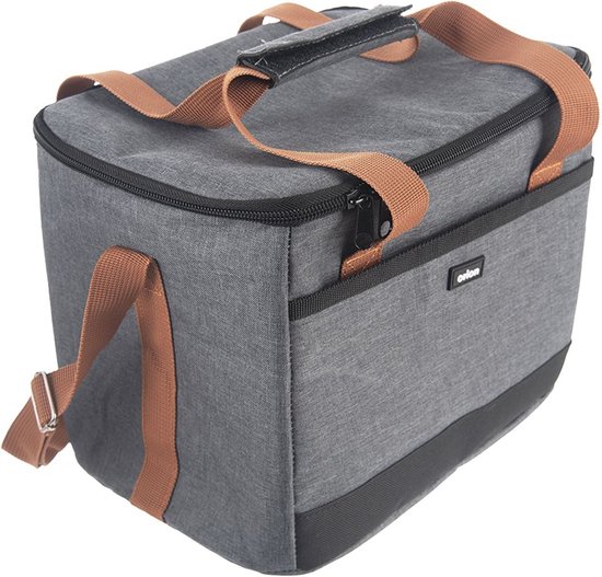 Koeltas Grijs 8 l - Lunchtas - Koeltasje - Geïsoleerde - Koelbox van KOEL