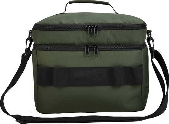 Koeltas Groen - Kleine Koeltas/Schoudertas - Lunchtas - Werktas - Coolbag van KOEL