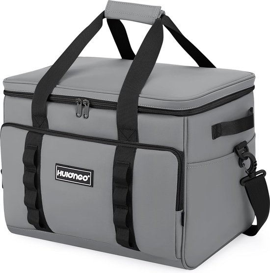 Koeltas Grote lunchtas Opvouwbare thermische tas Waterdichte picknicktas Geïsoleerde tas Koeltas met schouderband voor picknickbarbecues Winkelen Strand Kamperen van KOEL