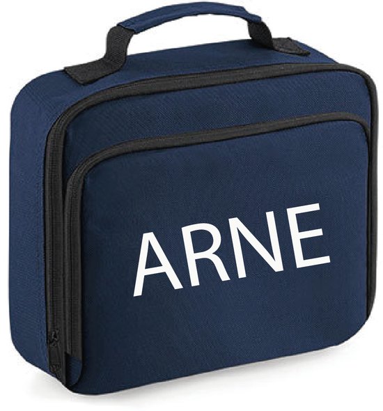 Koeltas - ideaal voor kinderen op kamp of naar school - donkerblauw - 24x20x8cm – gepersonaliseerd met naam van KOEL