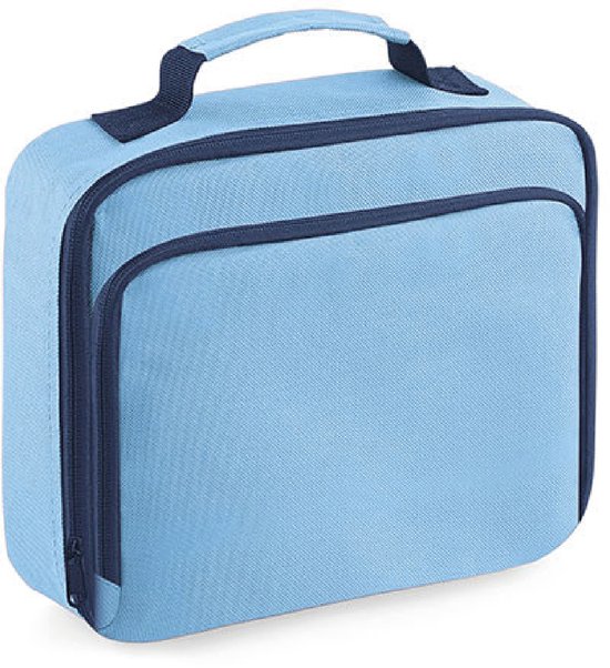 Koeltas - ideaal voor kinderen op kamp of naar school - lichtblauw - 24x20x8cm van KOEL