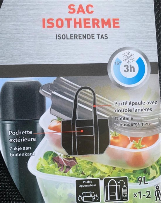 Koeltas, isolerende tas, 9 L van KOEL