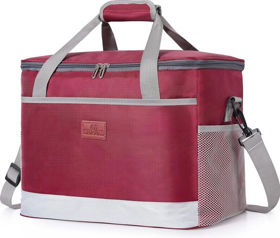 Koeltas kleine 15 l/koeltas 27 l opvouwbare picknicktas lekvrije camping lunchtas dames mannen voor picknick, strand, werk, uitstapjes, vissen en meer van KOEL