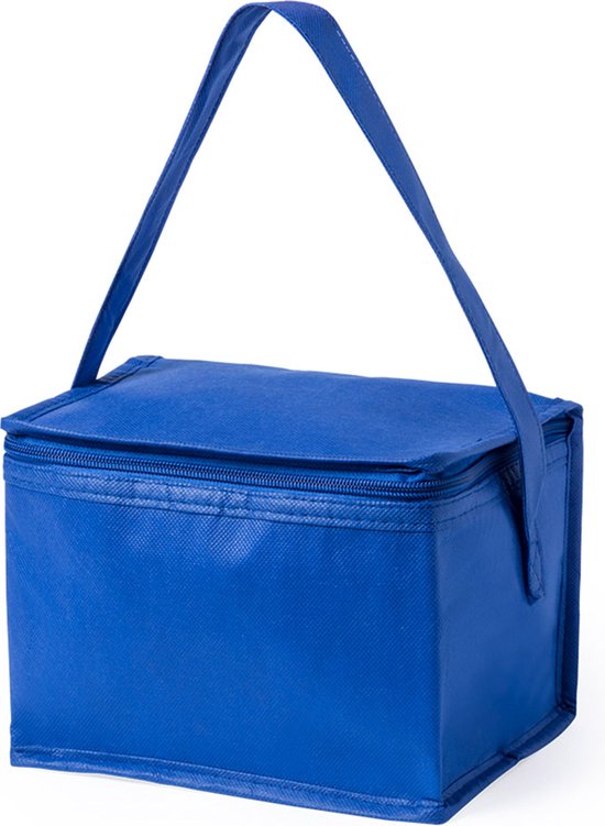 Koeltas - Koeltasje klein - Koeltassen - Geschikt voor 6 33cl blikjes - 4 liter - Blauw van KOEL