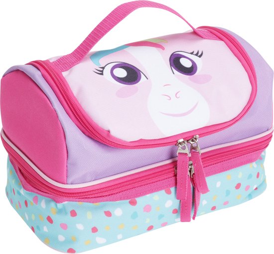koeltas lunch - unicorn - koeltasje lunchtasje kids - lunchtas kinderen - koeltas klein - koeltas van Theemuts.