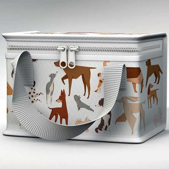 Koeltas Lunchtas Barks Hond RPET Duurzaam - 16x20x13cm van KOEL