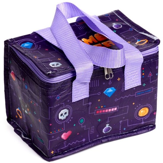 Koeltas Lunchtas - Game Over - RPET Duurzaam - 21x13x15,5cm