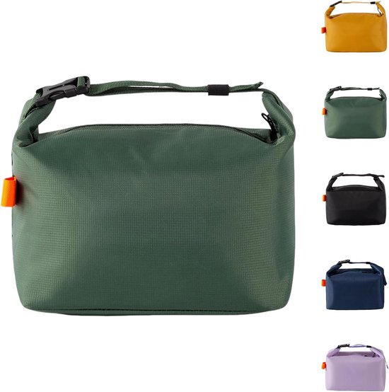 Koeltas - lunchtas - koeltasje klein - koeltas lunch - 24*14*22cm - Picknicktas - koeltassen klein - lunch tasje - Kleine Lunchtas - koeltasje klein lunch - koeltas lunchtas dames - koeltas lunch klein - Geschikt voor Picknicks, Kamperen - Stijl 2