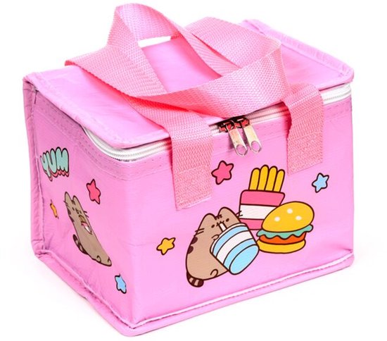 Koeltas Lunchtas - Pusheen the Cat Foodie - RPET Duurzaam - 21x13x15,5cm van Merkloos