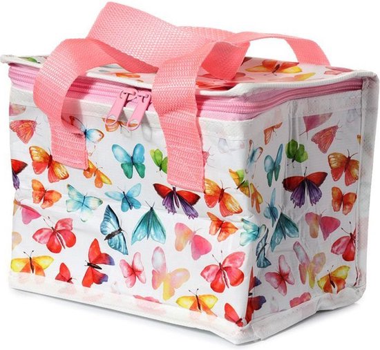 Koeltas Lunchtas - Vlinderhuis Gerecycled - vlinder - picknick - koeltas lunch van KOEL