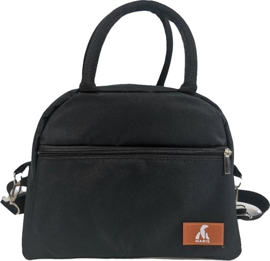 Koeltas - Maris - 10 Liter - Lunchtas: Zomer - Picknick -School - Werk - Klassiek Zwart van Merkloos