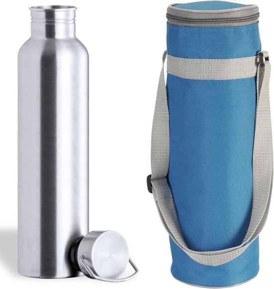 Koeltas met schouderriem - Klein en praktisch - Blauw van KitchenBrothers