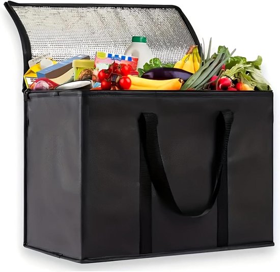 Koeltas Opvouwbaar 35 Liter Groot Thermische Tas Duurzame Koeltas Groot Picknick Tas Lunch Tas Voedsel Koeltas Kamperen BBQ Reizen Auto van Merkloos