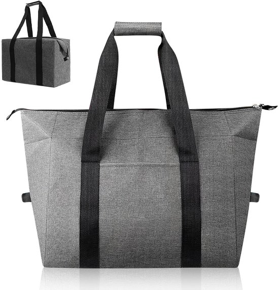 Koeltas - Opvouwbare koeltas - 20L - 39 x 27 x 19 cm - Lunchtas - Picknicktas - Geschikt voor kamperen en picknick - Voedselbehoud - ANMI van ANMI
