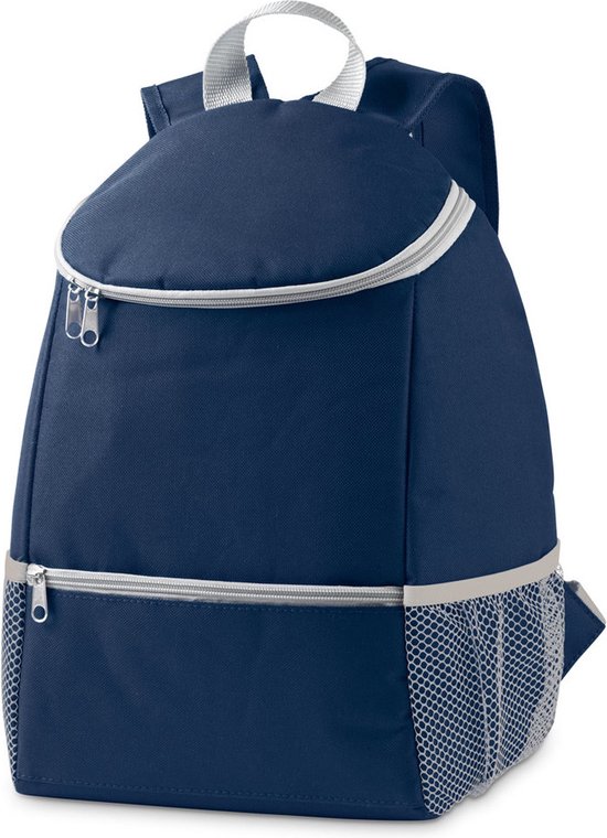 Koeltas rugtas/rugzak blauw 28 x 14 x 34 cm 10 liter - Koeltassen - Koelrugzak van KOEL