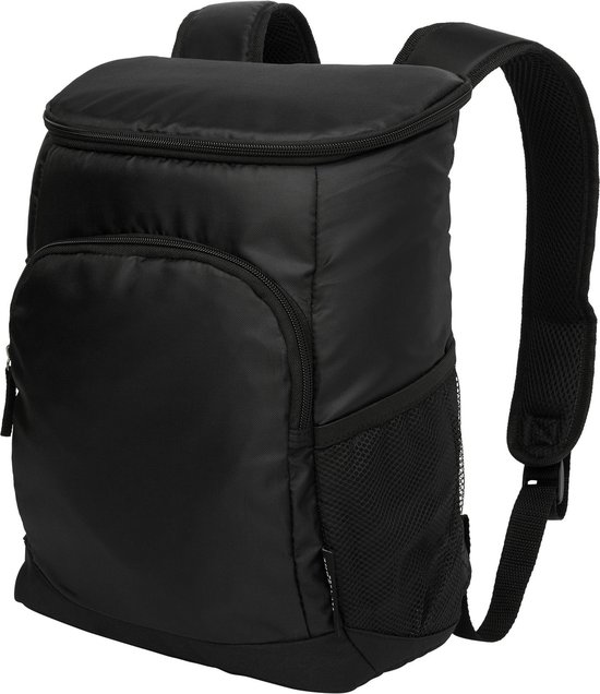 Koeltas rugtas/rugzak zwart 30 x 17 x 34 cm 17 liter - Koeltassen - Koelrugzak van KOEL